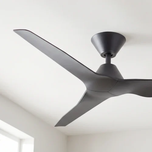 fanco-infinity-id-dc-48-inch-ceiling-fan-black-angled-close-up-insitu