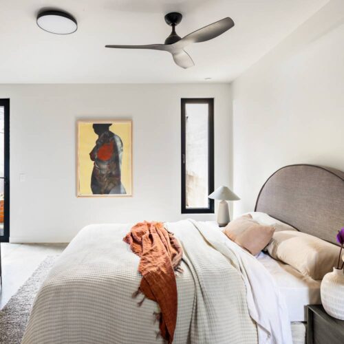 Claro Whisper DC 122cm Ceiling Fan - bedroom 2