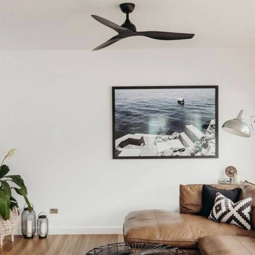Claro Whisper DC 122cm Ceiling Fan - living room 2