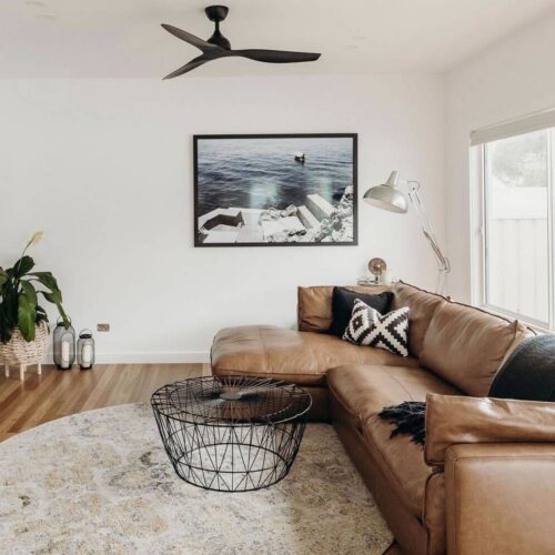 Claro Whisper DC 122cm Ceiling Fan - living room 4