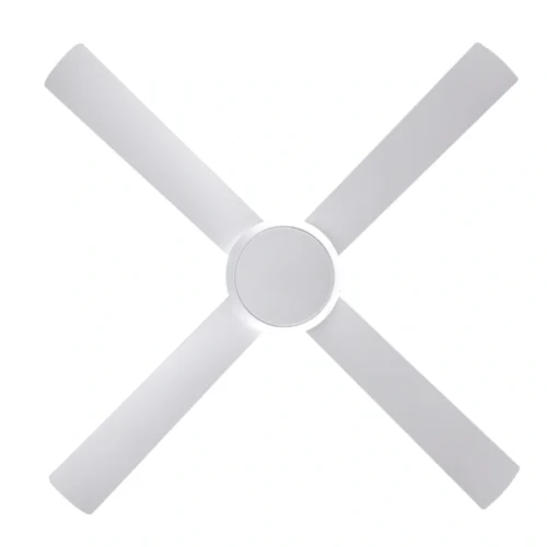 Fanco Eco Silent Pro DC Ceiling Fan with Remote & CCT LED Light - White 52" - bottom view