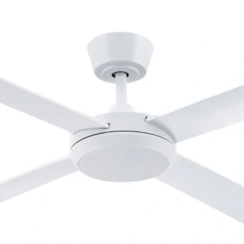 Fanco Eco Silent Pro DC Ceiling Fan with Remote & CCT LED Light - White 52" - close up