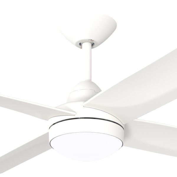 Hunter Pacific X-Over DC Ceiling Fan with Wall Control - White 48"