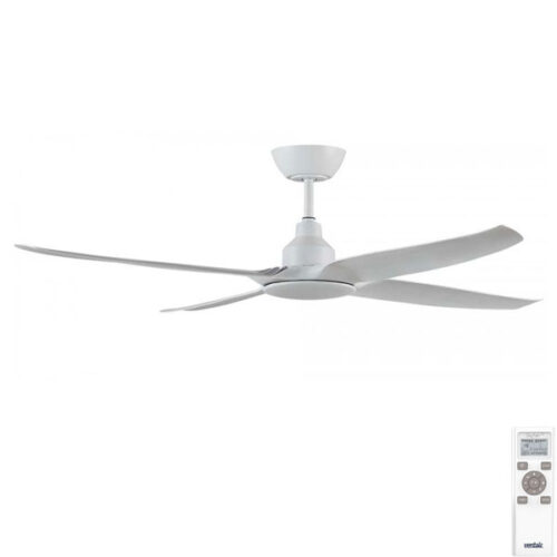 Ventair Skyfan 4 Blade DC Ceiling Fan - White 56"