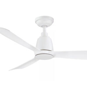 Three Sixty Kute 3-blade DC Ceiling Fan with Remote in White 44-inch Motor