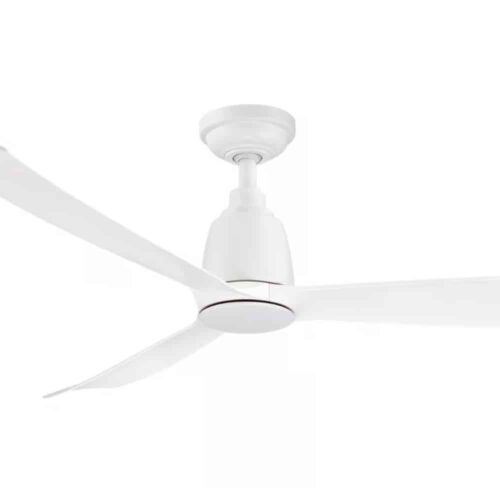 Three Sixty Kute 3-blade DC Ceiling Fan with Remote in White 52-inch Motor