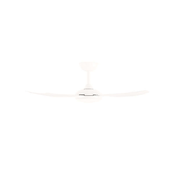 Brilliant Amari Smart DC Ceiling Fan Remote with Dimmable CCT LED Light - White 52"