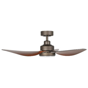 Eglo Torquay DC 42-inch Ceiling Fan Oil-Rubbed Bronze Side View