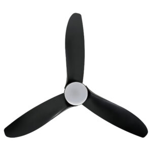 Eglo Torquay DC 56-inch Ceiling Fan with CCT LED Light Matte Black Blades