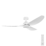 Eglo Torquay DC Ceiling Fan with Remote - Matte White 56"