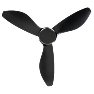 Eglo Torquay DC Ceiling Fan Matte Black 48-inch Blades