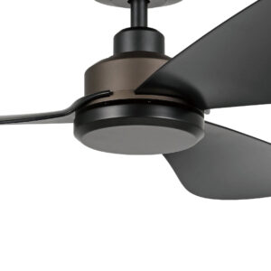 Eglo Torquay DC Ceiling Fan Matte Black 48-inch Motor