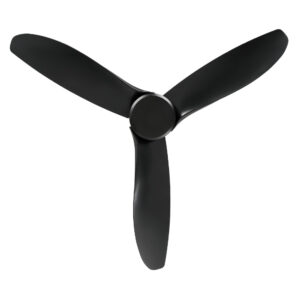 Eglo Torquay DC Ceiling Fan with Remote Matte Black 56-inch Blades