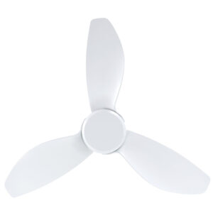 Eglo Torquay DC Ceiling Fan with Remote Matte White 42-inch Blades