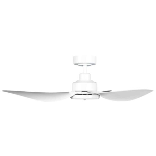 Eglo Torquay DC Ceiling Fan with Remote Matte White 42-inch Side View