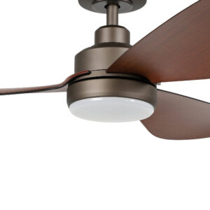 Eglo Torquay DC Ceiling Fan with LED Light Oil Rubbed Bronze 48-inch Motor