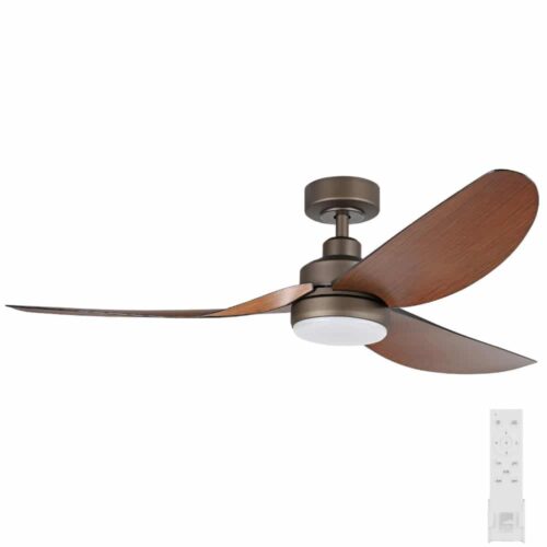 Eglo Torquay DC Ceiling Fan with LED Light Oil Rubbed Bronze 56-inch