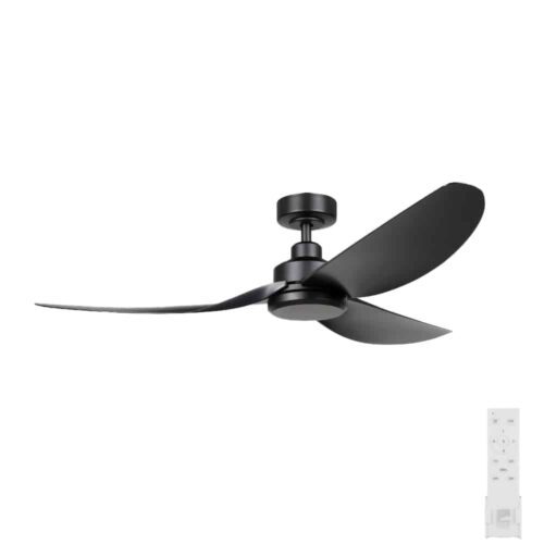 Eglo Torquay DC Ceiling Fan with Remote Matte Black 56-inch