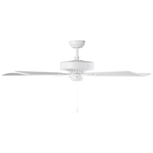 Eglo Waikiki Ceiling Fan Matte White 52-inch Side View