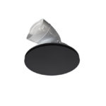 Premium Vent with modular adaptor black round