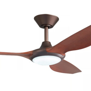 Three Sixty Delta DC Ceiling Fan with LED Light in Oil-rubbed Bronze 56-inch Motor