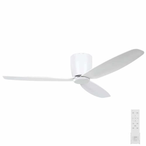 Eglo Seacliff DC Low-profile Ceiling Fan White 52-inch
