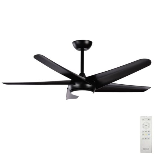 claro designer 5 blade fan with led light
