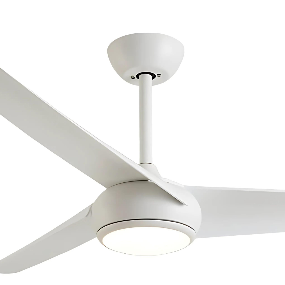 Claro Designer 3 or 5 Blade DC Ceiling Fan with Remote - White 52" - Image 6