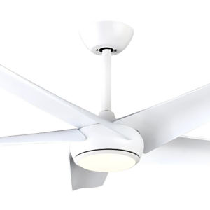 Claro Designer 3 or 5 Blade DC Ceiling Fan with Remote - White 52" - Image 3