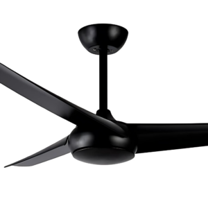 Claro Designer 3 or 5 Blade DC Ceiling Fan with Remote - Black 52" - Image 4