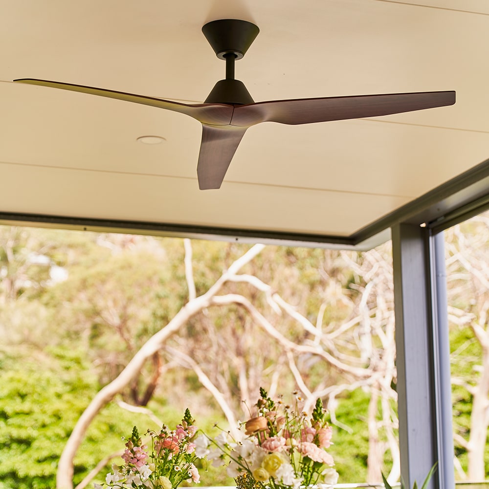 modern 3 blade outdoor ceiling fan