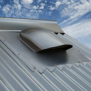 Low Profile Roof Vent - White 150/200mm - Image 3