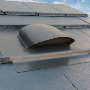 Low Profile Roof Vent - White 150/200mm - Image 2