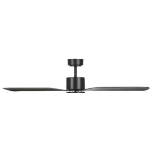 Eglo Iluka DC 52-inch Ceiling Fan Black Side View