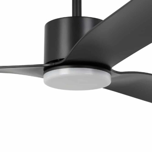 Eglo Iluka DC 52-inch Ceiling Fan with LED Light Black Motor