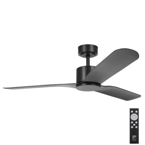 Eglo Iluka DC 52-inch Ceiling Fan with Remote Black