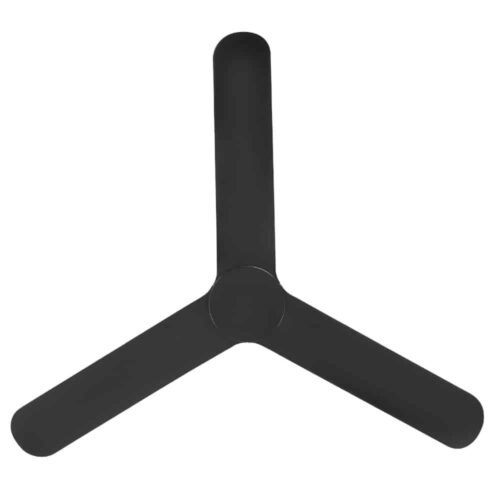 Eglo Iluka DC Low-profile Ceiling Fan Black 52-inch Blades