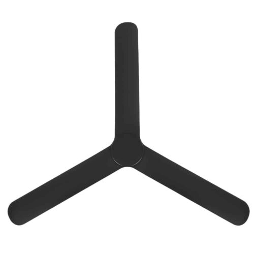 Eglo Iluka DC Low-profile Ceiling Fan Black 60-inch Blades