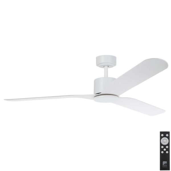 Eglo Iluka DC Ceiling Fan with Remote - White 60"