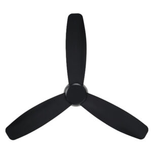 Eglo Seacliff DC Low Profile Ceiling Fan Black 44-inch Blades