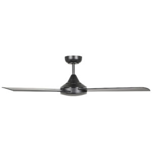 Eglo Stradbroke DC Ceiling Fan Black 48-inch Side View