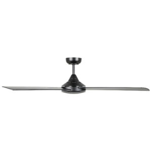 Eglo Stradbroke DC Ceiling Fan Black 52-inch Side View