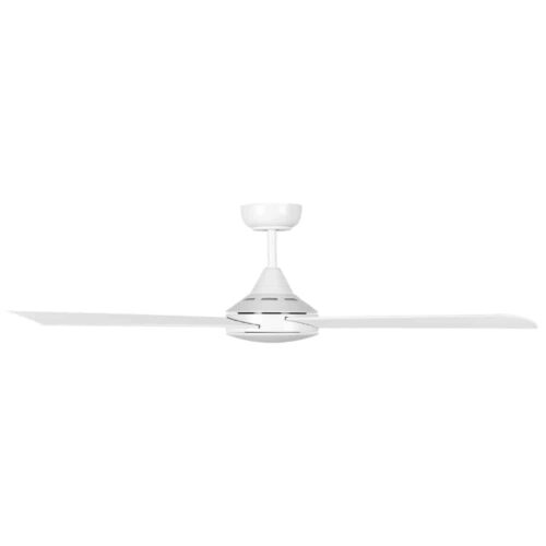 Eglo Stradbroke DC Ceiling Fan White 48-inch Side View