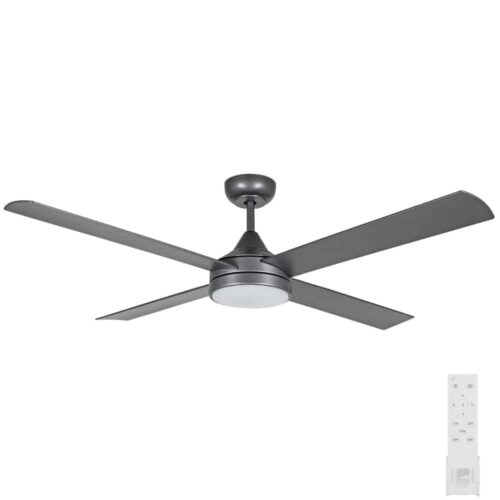 Eglo Stradbroke DC Ceiling Fan with LED Light Titanium 52-inch
