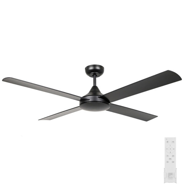 Eglo Stradbroke DC Ceiling Fan - Black 52"