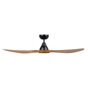 eglo surf black and teak side view