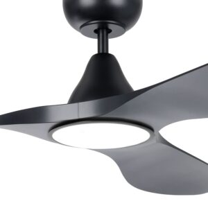 surf dc ceiling fan by eglo with dimmable cct led light