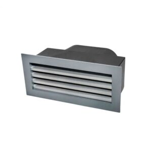 BAL40 Bushfire Compliant Brick Vent 150mm - Aluminium