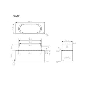 BAL40 Bushfire Compliant Brick Vent 150mm - Aluminium - Image 2