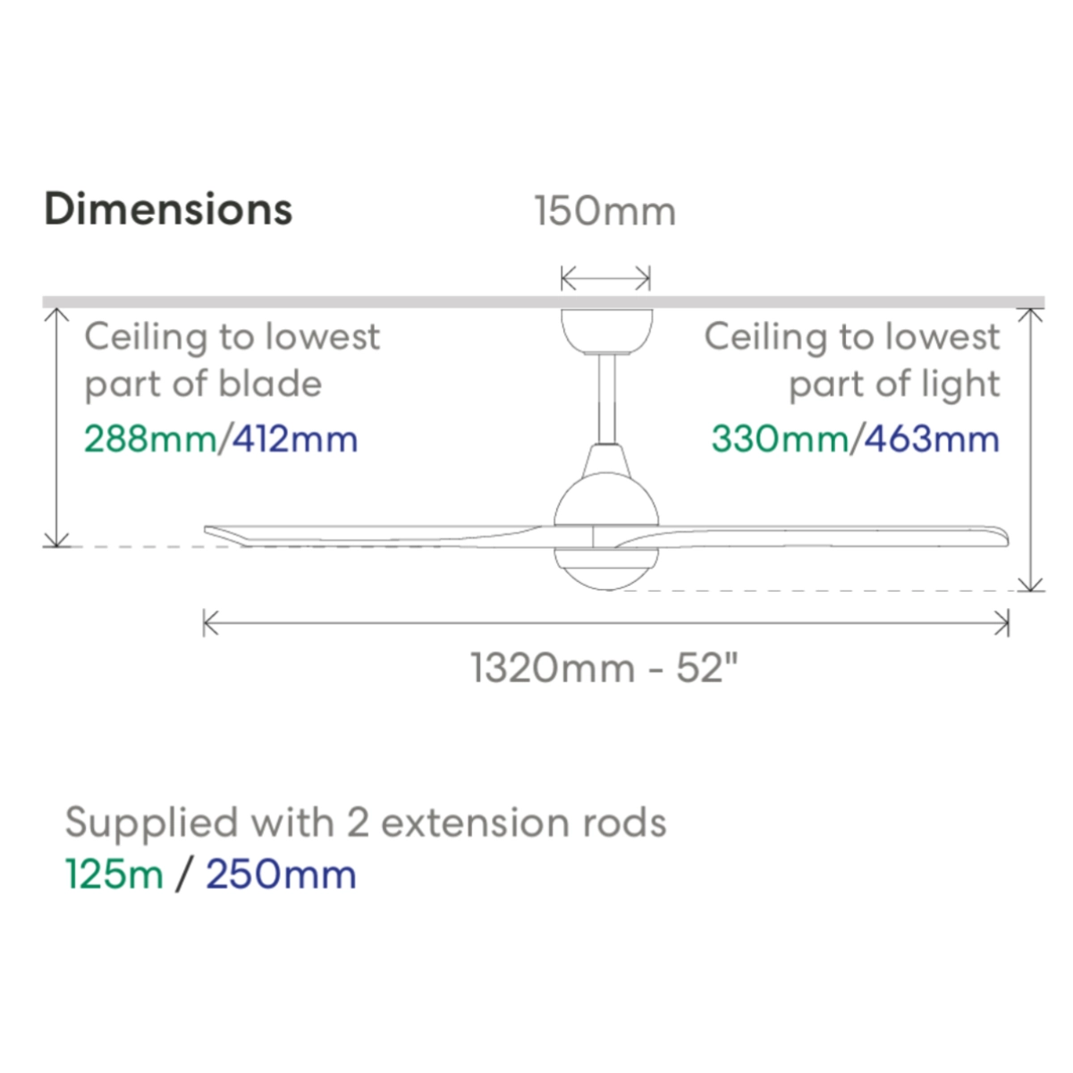 fanco-sanctuary-dc-ceiling-fan-52-inches-with-led-light-dimensions-diagram